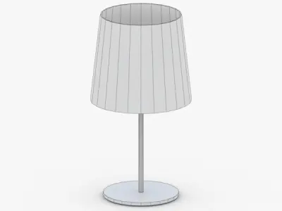 1378 - Table Lamp Low-poly 3D model