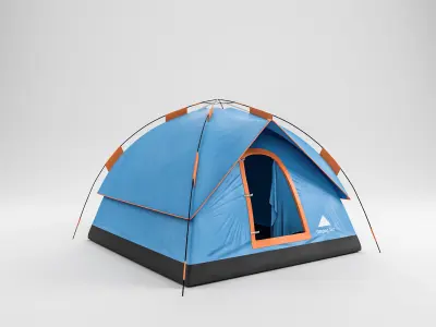 Camping Tent 02 4K PBR 3D model