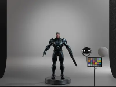 Cable Low-poly 3D model