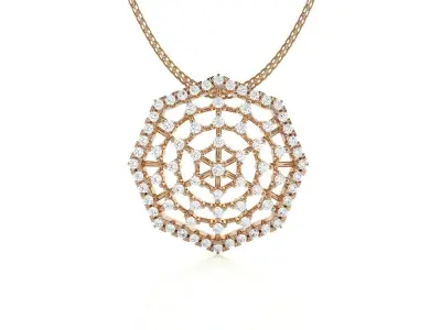 Spiders Web Light wt Pendant Earrings Set 3dm stl obj mtl gltf  3D print model