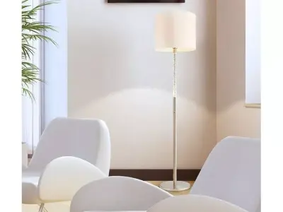  Abiorn Traditional Floor Lamp Free 3D model