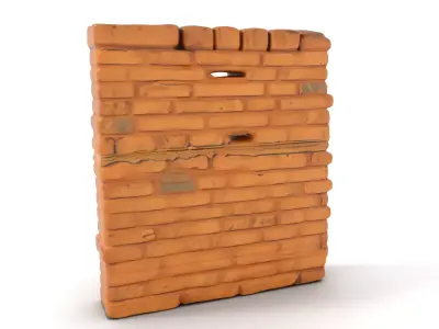 Vintage Brick Wall model pack Texture
