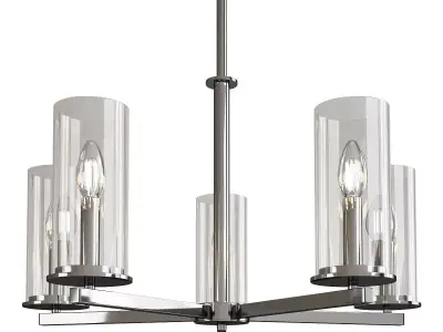 CROSBY CHANDELIER Low-poly 3D model