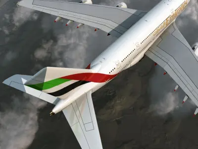  Airbus A380-800 Emirates 