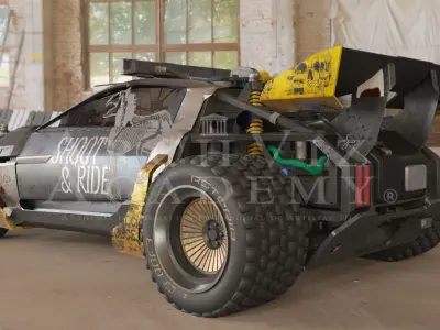 Coyote Shion Cyberpunk 2077 3D model