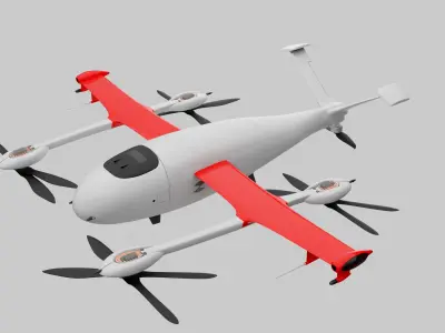  Zipline P2 Medical Delivery Drone 