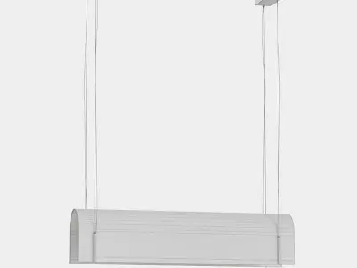 Tunnel Baxter Pendant Light Low-poly 3D model