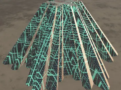 Futuristic Buildings 3D Model Pack