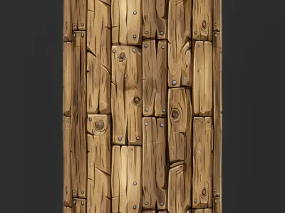  Stylized Wood Seamless Texture  Texture