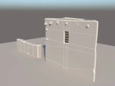 Old arabic style House 3D model