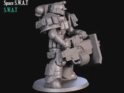 Sci fi Minigun 3D print model
