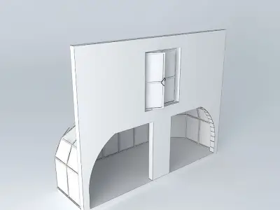 Eco house Free 3D model