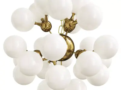 Chelsea House Manhattan Chandelier Low-poly 3D model