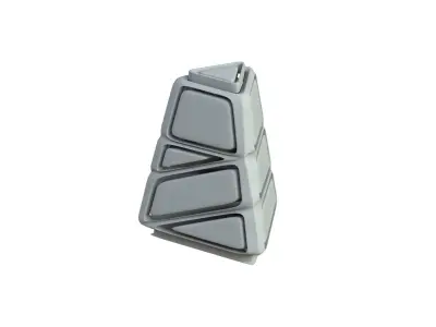 Sci Fi Object No 6476 Low Poly Texture
