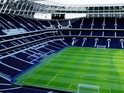 Tottenham Hotspur Stadium - London Low-poly 3D model