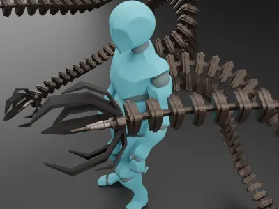 doc ock arms  3D model