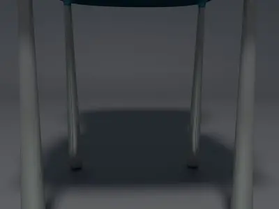 Plastic Chair - 3 - b 3D model