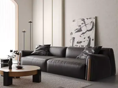 Medieval living room 3D model order