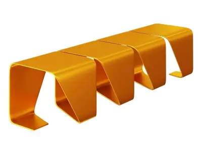 DNA bench by Vinchiguerra 3D model