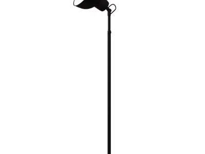 SKURUP Floor lamp black 3D model