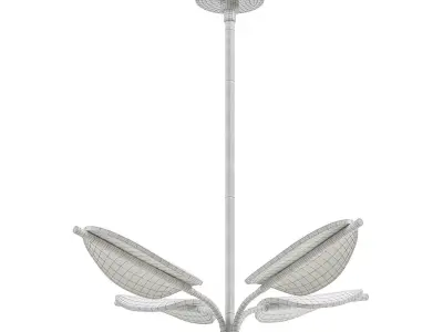 Flora Pendant By Alora 3D model