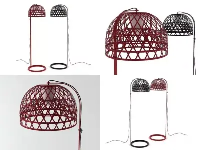 Emperor floor lamp 3D model