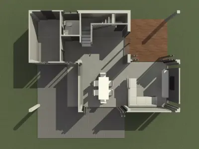 House by REVIT 25R13 3D model