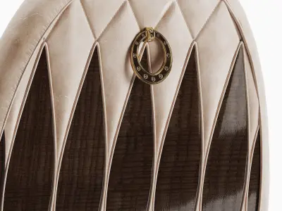 Theodore Alexander Grace Executive Armchair 3D model