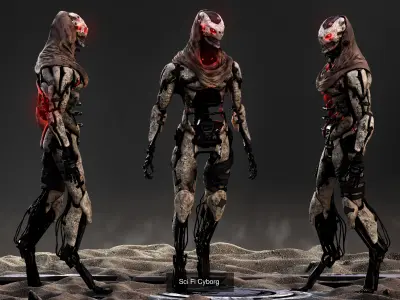 Sci Fi characters pack