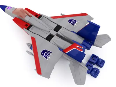 Starscream g1 vintage toy  3D model
