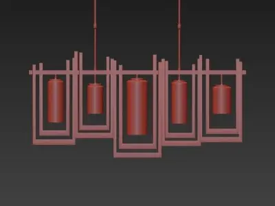 Chime Pendant 3D model