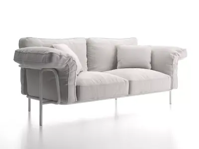 DS 610 2 Seater Sofa 3D model