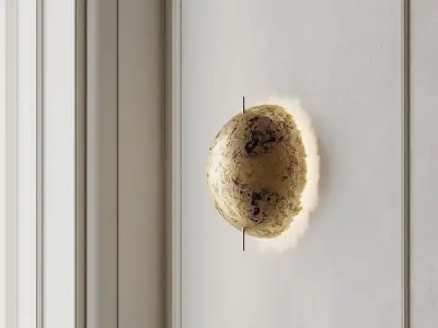 PostKrisi W 21 wall Light from Catellani and Smith 3D model