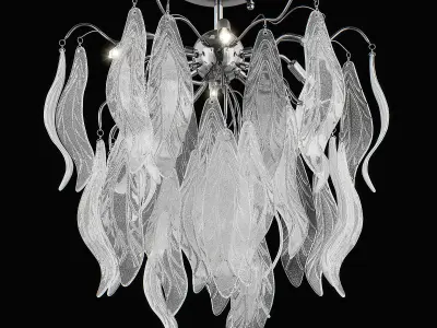 79309x Vetro Lightstar Chandelier 3D model