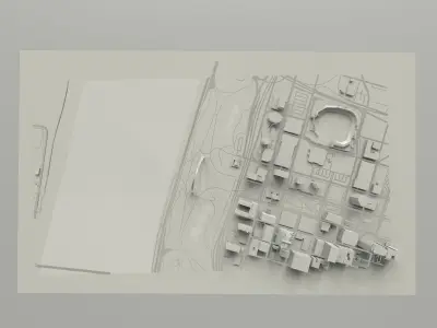 Downtown St Louis Missouri 3D model