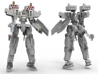 Robot MVR 20 3D model