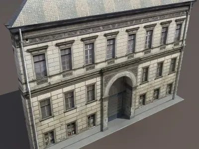 Apartment House 3D model