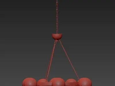 CHANDELIER PIAZETTA 3D model