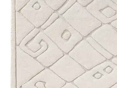 NORIAH WOOL RUG 3D model purchase