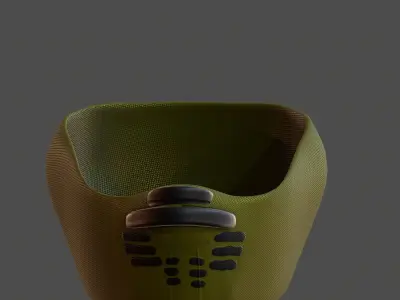 Gas mask helmet 3d model scifi Low-poly  Low-poly 3D model 169