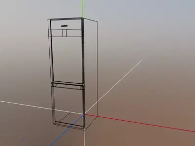 Samsung refrigerator Free 3D model