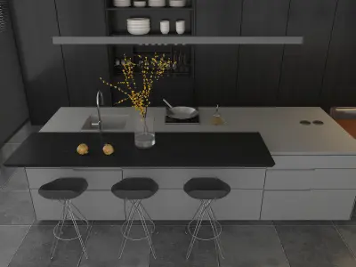 kitchen 008 3d model 3D model