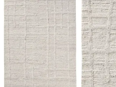 KAHLIMA WOOL RUG 3D model