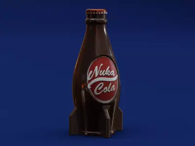 Fallout Nuka Cola 3D print model