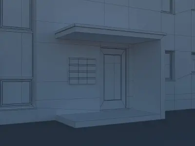 Apartment Building Collection 3D Model Pack