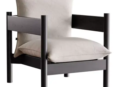 Arbour Club Armchair 3D model