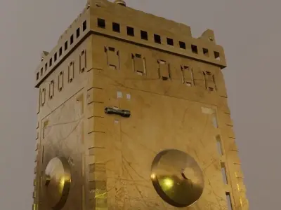 Ancient Lamp Free 3D model