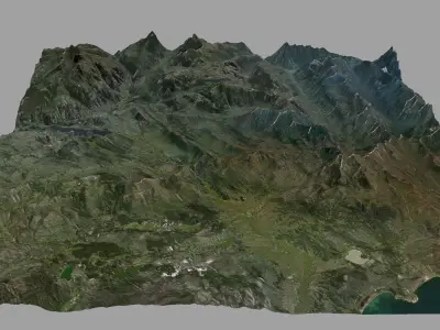 Yellowstone National Park 3D model