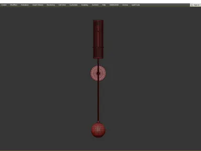 SWAY WALL Low-poly 3D model