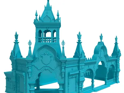 Chicago Pavilion 3D print model